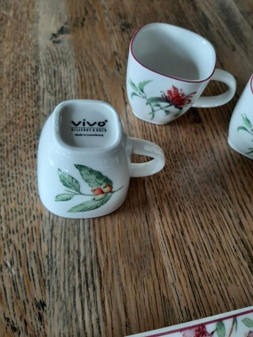 Villeroy en Boch (vivo) espressotasjes, bordjes en schalen, Huis en Inrichting, Keuken | Servies, Ophalen