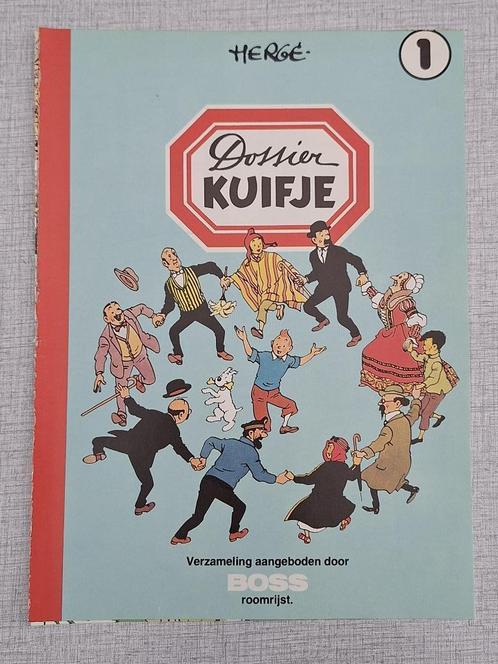 Kuifje Herge Boss - Folder/dossier voor stickers (1979), Verzamelen, Stripfiguren, Gebruikt, Plaatje, Poster of Sticker, Kuifje