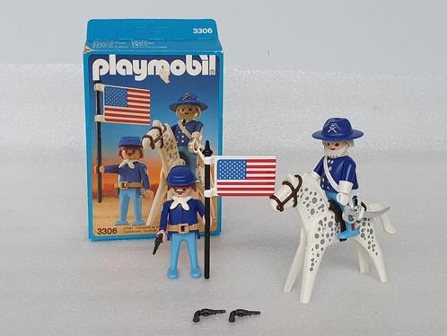 Playmobil 3306: US Generaal en Sergeant, Kinderen en Baby's, Speelgoed | Playmobil, Gebruikt, Ophalen of Verzenden