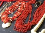 Collier en corail prix 50€ piéce, Bijoux, Sacs & Beauté, Bijoux anciens, Enlèvement ou Envoi, Collier