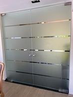 Glazen deuren, Doe-het-zelf en Bouw, Deuren en Vliegenramen, Ophalen, 80 tot 100 cm, 215 cm of meer, Binnendeur