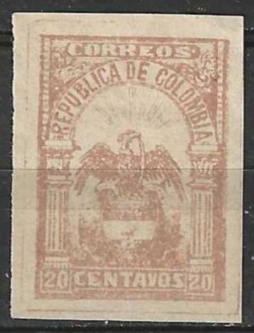 Colombia 1902/1904 - Yvert 125 - Wapenschild 20 c. (ZG)