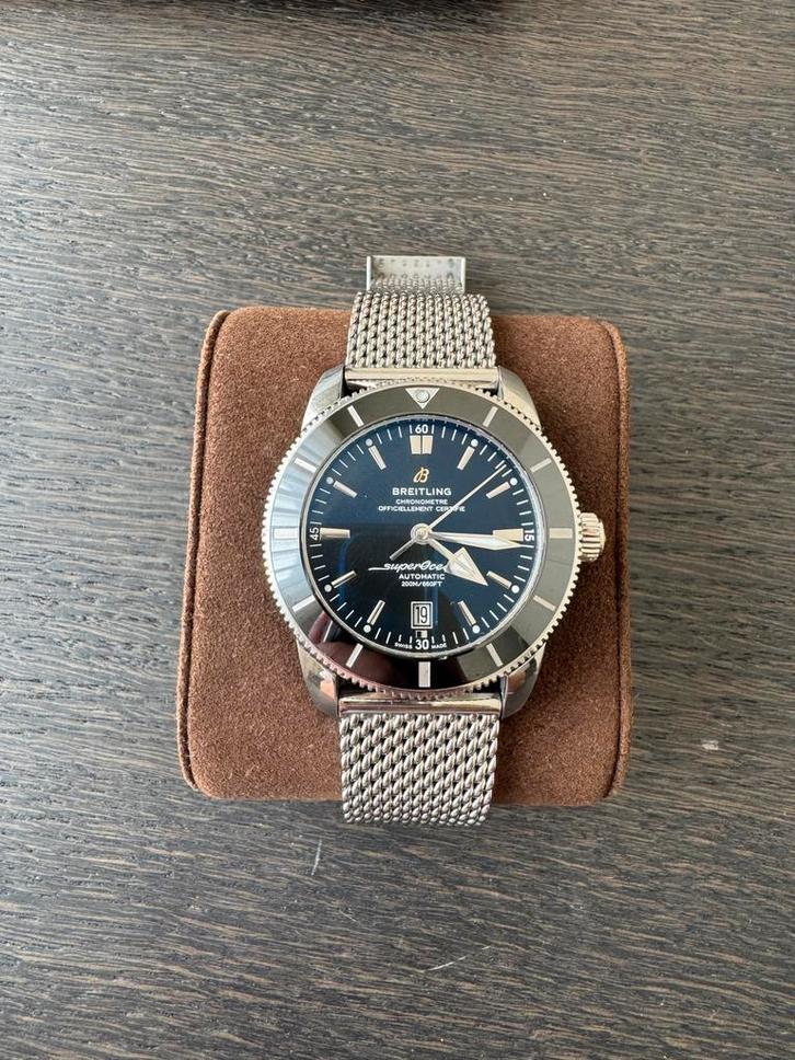 Breitling - Superocean Herritage, Handtassen en Accessoires, Horloges | Heren, Zo goed als nieuw, Polshorloge, Breitling, Staal