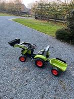 Falk Speelgoed traktor met aanhangwagen, Kinderen en Baby's, Ophalen, Zo goed als nieuw, Trapvoertuig