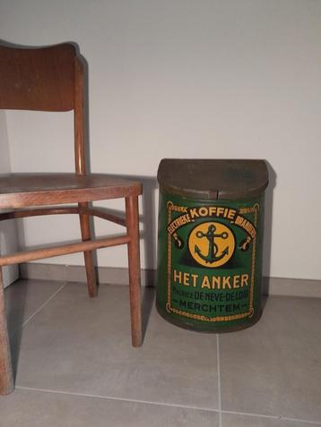 Vintage ijzeren koffiebak - zeer mooie oppervlakkige patina