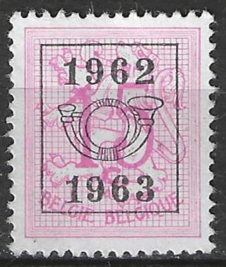 Belgie 1962 - OBP 728pre - Opdruk E - 15 c. (ZG), Postzegels en Munten, Postzegels | Europa | België, Zonder gom, Verzenden