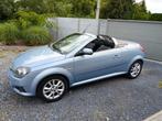 Opel Tigra twintop 1 4i, 07/2005, 125000kms, Auto's, Opel, Voorwielaandrijving, Zwart, Cabriolet, Leder