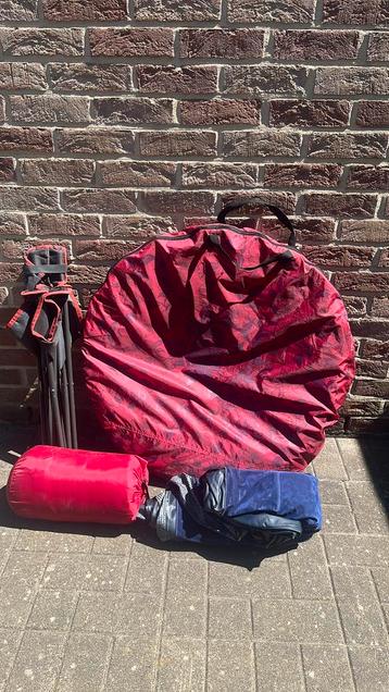 Camping setje 1persoons, Caravans en Kamperen, Ophalen, Zo goed als nieuw