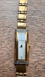 Montre femme plaqué or 23k, Handtassen en Accessoires, Horloges | Dames, Overige materialen, Gebruikt, Polshorloge, Overige materialen