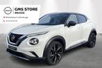 Nissan Juke 1.0 DIG-T 114 DCT N-Design Interior white, Auto's, Stof, Wit, 5 zetels, 5 deurs
