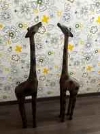 Houten giraf decoratie, Antiquités & Art, Art | Sculptures & Bois, Enlèvement