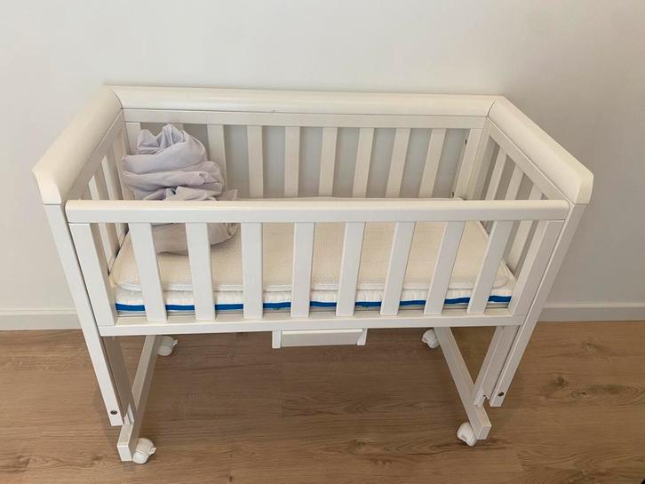Co-sleeper Troll met matras aerosleep, topper en hoeslakens, Kinderen en Baby's, Babywiegjes en Ledikanten, Gebruikt, Wieg, Ophalen