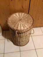 Ambachtelijk gevlochten linnenmand geboortekorf, Ophalen of Verzenden