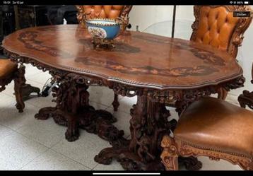 Table à manger baroque à vendre, Enlèvement ou Envoi