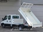 Iveco Daily 35C16 3.0L Open Laadbak met Kist Dubbel Cabine D, Auto's, Bestelwagens en Lichte vracht, Stof, Gebruikt, Euro 6, 4 cilinders