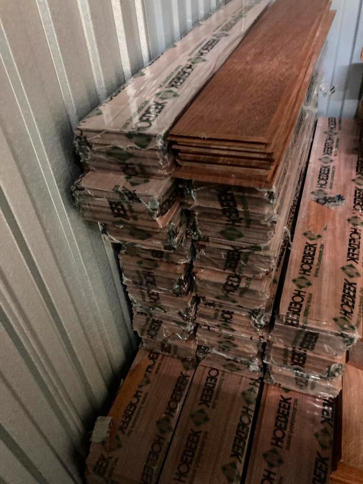 Padoek 1e keuze hout, Tuin en Terras, Terrasdelen en Vlonders, Nieuw, Hout, Ophalen