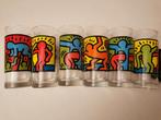 Keith Haring glazen, Verzamelen, Glas en Drinkglazen, Ophalen of Verzenden