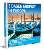 BONGO E-BON EROPUIT IN EUROPA 3 DAGEN, Tickets & Billets, Réductions & Chèques cadeaux, Deux personnes, Bon cadeau, Autres types
