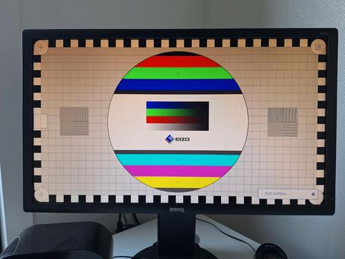BENQ PC scherm, Computers en Software, Monitoren, Zo goed als nieuw, DisplayPort, DVI, VGA, Ingebouwde speakers, In hoogte verstelbaar