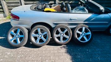 Velgen te koop + banden, Auto's, Chrysler, Particulier, Te koop