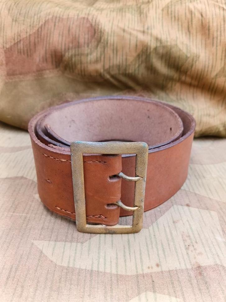 Ceinture allemande ww2 pour General LW/WH boucle dorée, Collections, Objets militaires | Seconde Guerre mondiale, Armée de terre