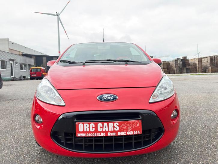 Ford Ka/Ka+ 1.2i Benzine titanium 12M Garantie Airco, Auto's, Ford, Bedrijf, Te koop, Ka, ABS, Airbags, Airconditioning, Alarm