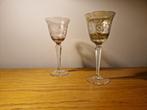 Vintage wijnglazen, Antiek en Kunst, Antiek | Glaswerk en Kristal, Ophalen