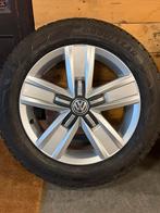 Originele VW Devonport velgen met nieuwe winterbanden, Auto-onderdelen, Banden en Velgen, Ophalen, Velg(en), Nieuw, 17 inch