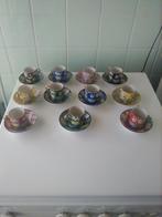 12 Delig Mini Tassen 5,5x5cm AFHALING LEES BESCHRIJVING, Huis en Inrichting, Ophalen, Gebruikt, Overige stijlen, Porselein