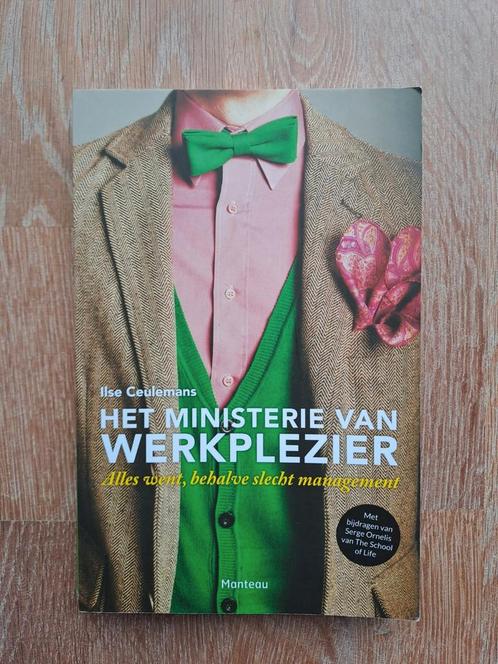 Boek Het ministerie van Werkplezier - Ilse Ceulemans, Boeken, Politiek en Maatschappij, Gelezen, Ophalen of Verzenden