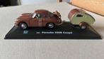 Porschee 356 b met caravan modelauto, Enlèvement ou Envoi, Comme neuf