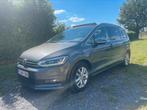 Volkswagen Touran 1.6 TDI 110cv, Autos, Cuir, Argent ou Gris, Noir, Particulier