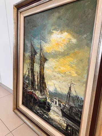 Origineel schilderij van Berghman beschikbaar voor biedingen