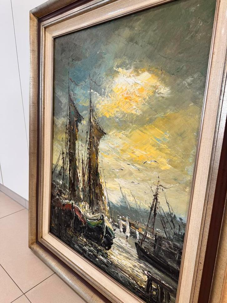Origineel schilderij van Berghman, Antiek en Kunst, Kunst | Schilderijen | Klassiek, Ophalen