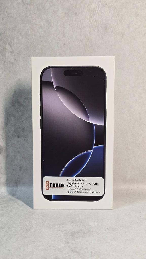 Apple iPhone 16 Pro 256GB Zwart, Telecommunicatie, Mobiele telefoons | Apple iPhone, Zo goed als nieuw, 256 GB, Zonder abonnement