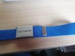 RIEM BLAUW MERK CARHARTT TOTALE LENGTE 113 CM, Kleding | Heren, Riemen en Ceintuurs, Carhartt, Riem of Ceintuur, Gedragen, 105 tot 115 cm