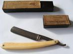 ancien rasoir poinçonné sur la lame Navalha 800 Magnetica,, Verzamelen, Overige Verzamelen, Ophalen of Verzenden, Gebruikt