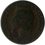 France 5 centimes BB, 1862, Timbres & Monnaies, Monnaies | Europe | Monnaies non-euro, Enlèvement ou Envoi, Monnaie en vrac, France