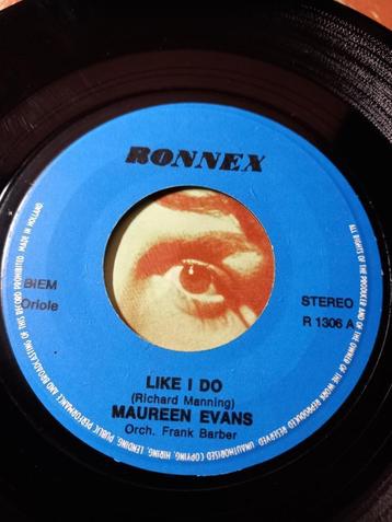 Maureen Evans ‎– Like I Do / Starlight, Starbright "Popcorn"