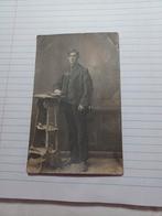 Oude foto man. Vermoedelijk vroege jaren 1900., Verzamelen, Foto's en Prenten, Gebruikt, Ophalen of Verzenden, Foto