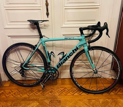 Bianchi Sempre Pro, Fietsen en Brommers, Fietsen | Racefietsen, Gebruikt, Carbon, Ophalen