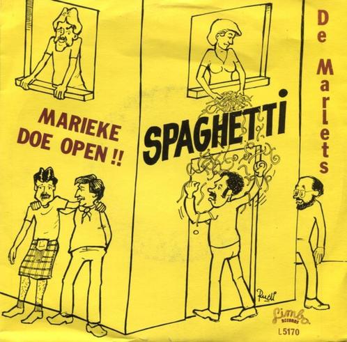 7"  De Marlets ‎– Marieke Doe Open !!, Cd's en Dvd's, Vinyl Singles, Gebruikt, Single, Nederlandstalig, 7 inch, Ophalen of Verzenden
