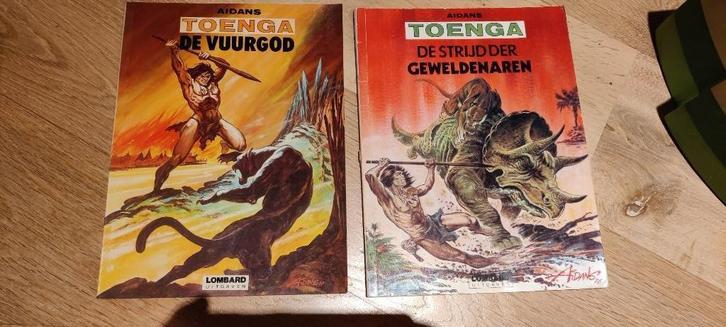 Toenga nr 6 en 7, Boeken, Stripverhalen, Gelezen, Meerdere stripboeken, Ophalen