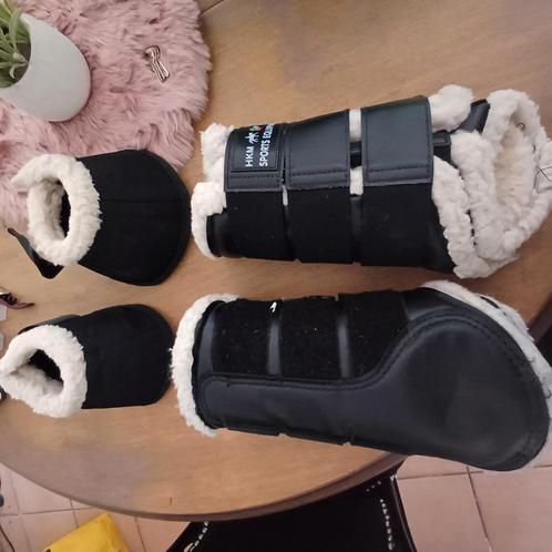 NOUVEAU ! Bottes à tendon et bottes en fourrure HKM, Animaux & Accessoires, Chevaux & Poneys | Guêtres en cloche, Comme neuf, Enlèvement ou Envoi