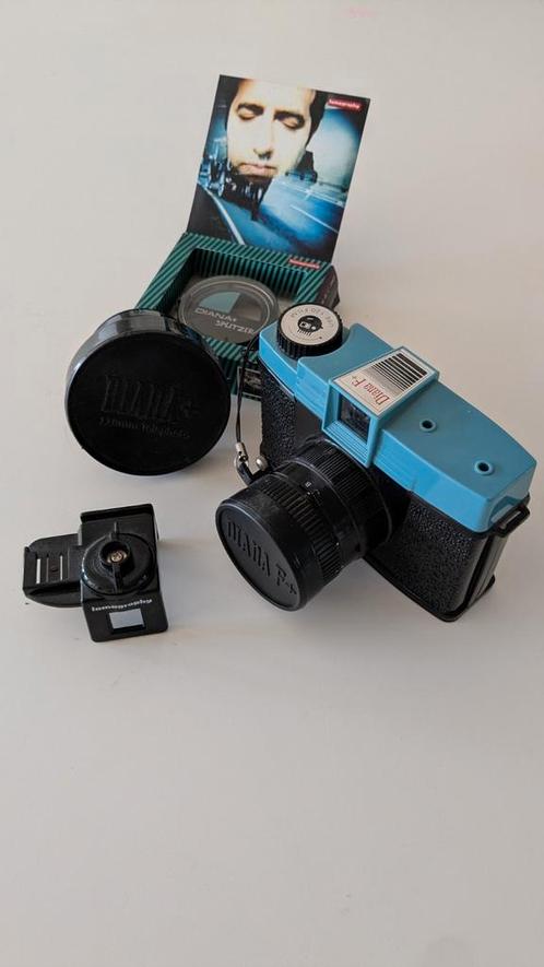 Lomography Diana F+ met Diana Splitzer & 110mm telephoto, Audio, Tv en Foto, Fotocamera's Analoog, Zo goed als nieuw, Ophalen