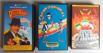 Lot de 3 VHS originales