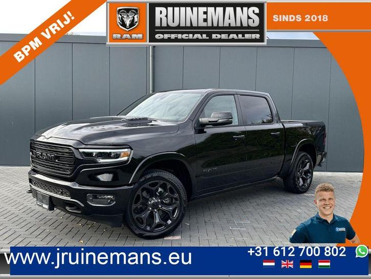 Dodge RAM 1500 5.7 V8 HEMI 400 PK / LIMITED NIGHT / HEADUP /, Auto's, Dodge, RAM 1500, 4x4, Adaptive Cruise Control, Climate control