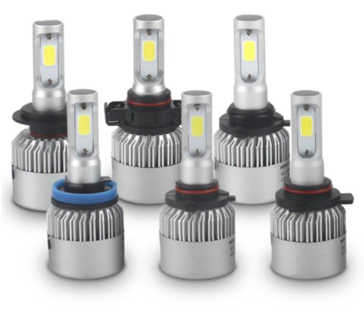 VOLLEDIGE LED-koplampen H1, H3, H3, H4, H7, H8, H11, Auto-onderdelen, Verlichting, Nieuw, Ophalen of Verzenden