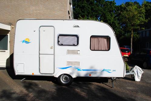 Caravelair Antares 390 met Airco, Voortent en Luifel, Caravans en Kamperen, Caravans, Particulier, tot en met 4, 500 - 750 kg