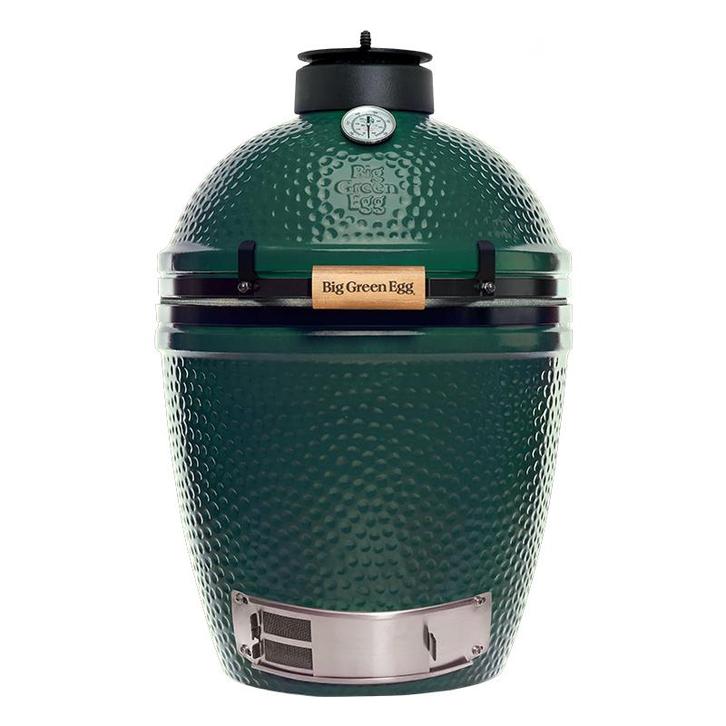 Big Green Egg Large met BBQ Tafel, Tuin en Terras, Houtskoolbarbecues, Nieuw, Verzenden